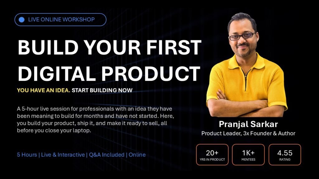 Pranjal Sarkar Masterclass