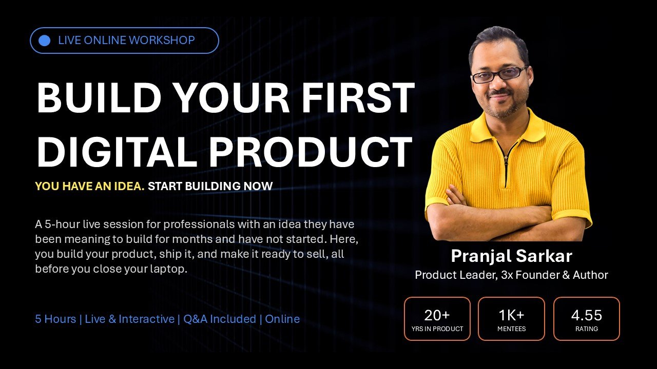 Pranjal Sarkar Masterclass