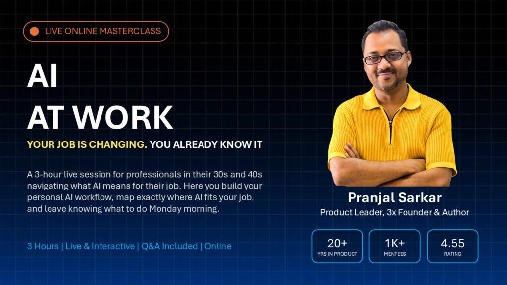 Pranjal Sarkar Masterclass